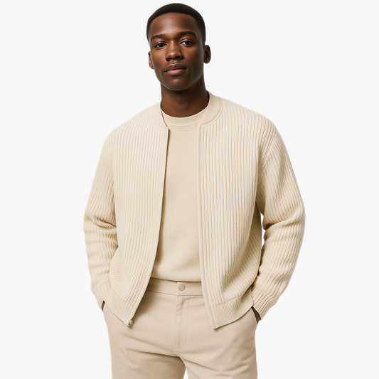 Cardigan Tricoté Confortable pour Hommes