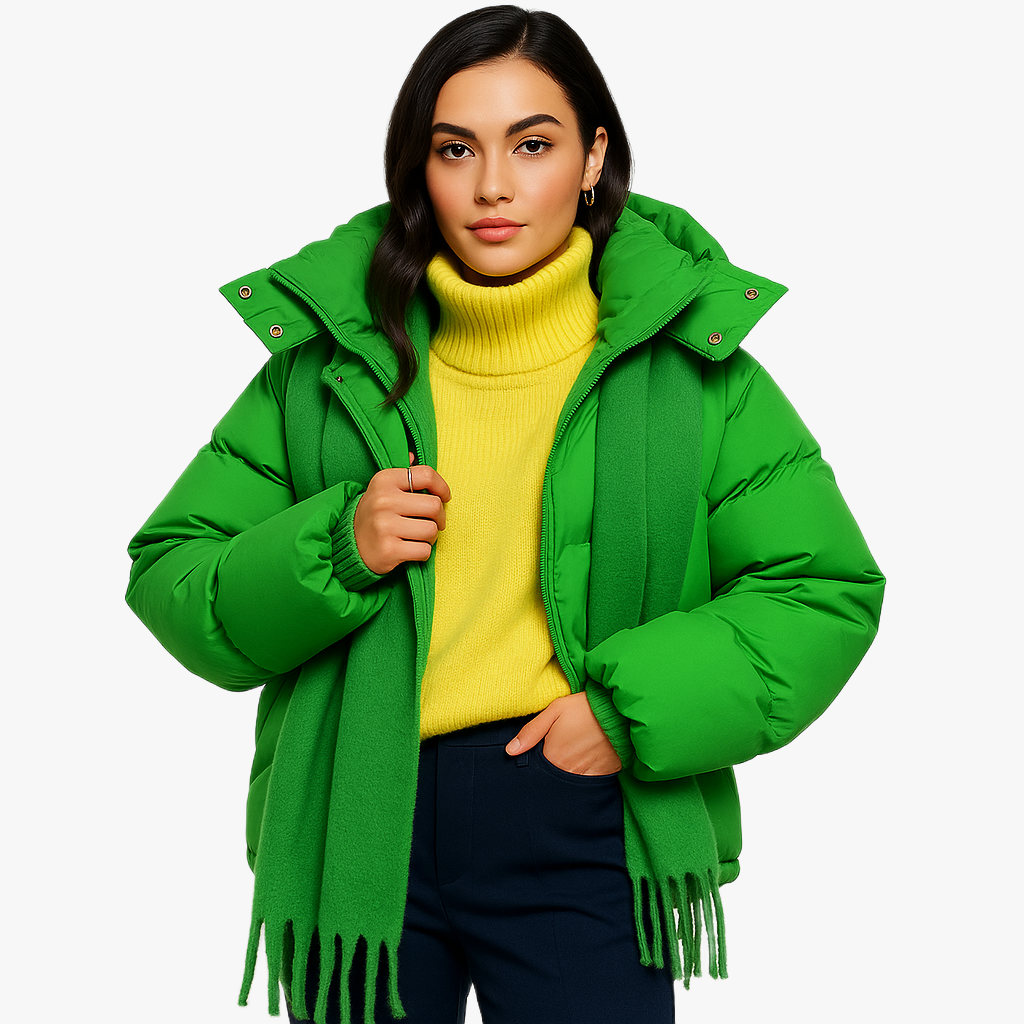 Veste d'hiver femme tendance et chaude