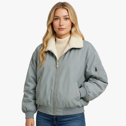 Veste d'hiver femme chaude et douillette