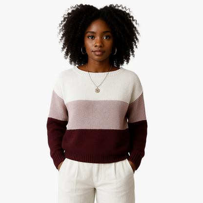 Pull en tricot élégant pour femme